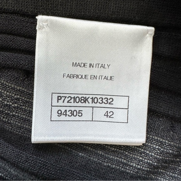 NEW!!! CHANEL women top size 42 or 6 US Authentic - Picture 10 of 12